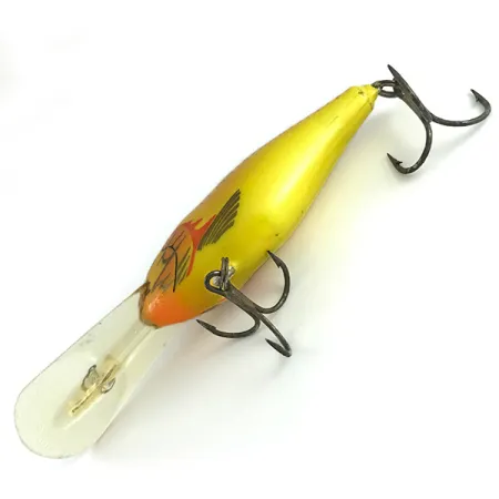 Rapala Risto Rap Poisson-nageur, Yellow / Brown, 16g, UV, #6163