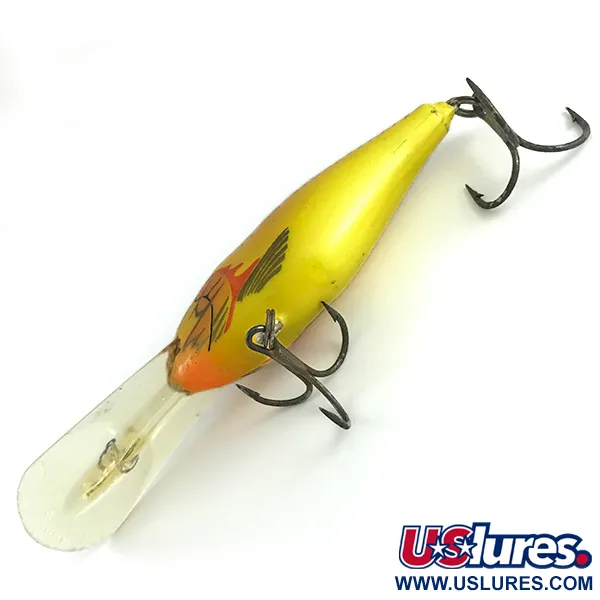 Rapala Risto Rap Poisson-nageur, Yellow / Brown, 16g, UV, #6163