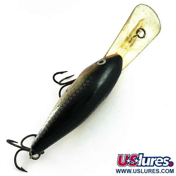 Poisson Nageur RAPALA RISTO RAP, Or/Noir, 16g, Plongeant, #6164