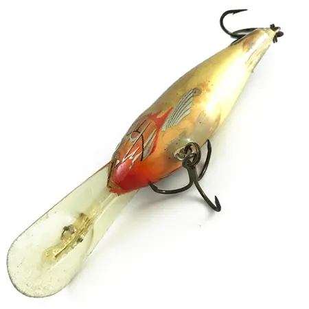 Poisson Nageur RAPALA RISTO RAP, Or/Noir, 16g, Plongeant, #6164