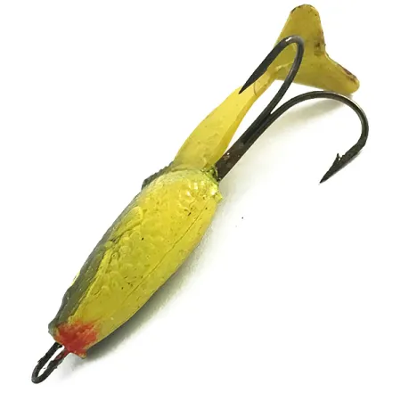 Vintage VIVIF Swim Bait, Jaune, 6g, Leurre Souple, France, #6166