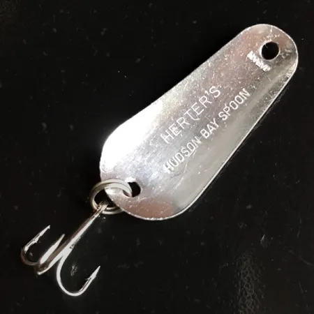 Herter's Hudson bay spoon Cuillère, Rouge/Blanc/Nickel, 7g, #6191