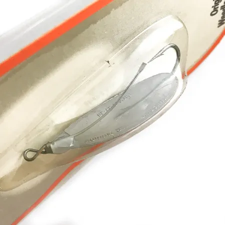 Johnson Silver Minnow Cuillère Anti-herbe, Vert/Orange/Nickel, #6193