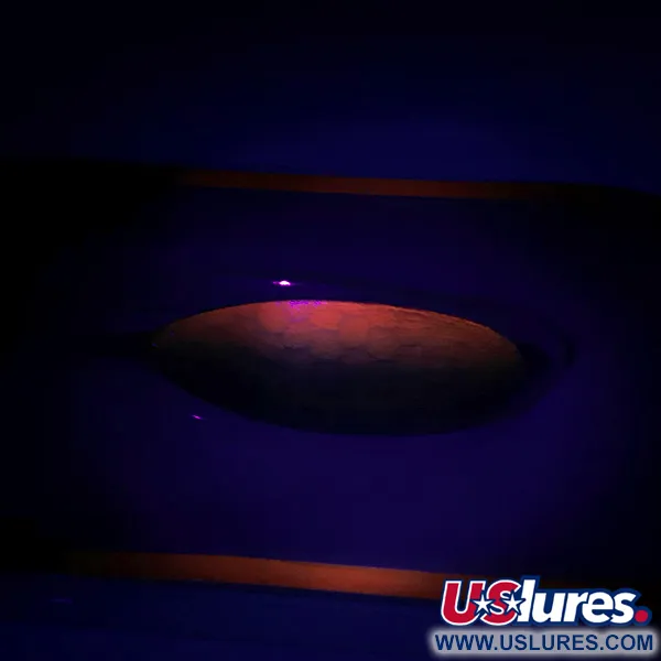 Johnson Silver Minnow Cuillère Anti-herbe, Vert/Orange/Nickel, #6193