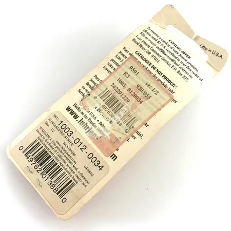 Luhr Jensen Krocodile Die #4 Cuiller, Nickel, 14g, Distance, #6194