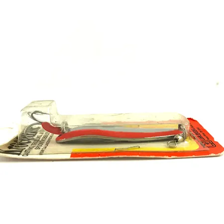 Luhr Jensen Krocodile Die #4 UV Cuiller, Nickel/Rouge, 14g, UV, #6195