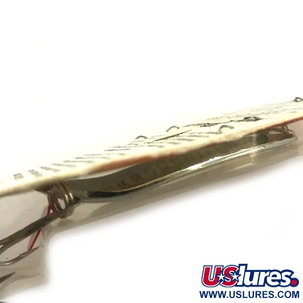 Luhr Jensen Krocodile Die #4 UV Cuiller, Nickel/Rouge, 14g, UV, #6195