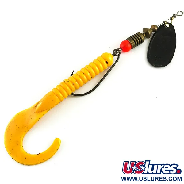 Mepps Black Fury Combo Killer 2 Cuiller, Noir/Jaune, 6.5g, #6218