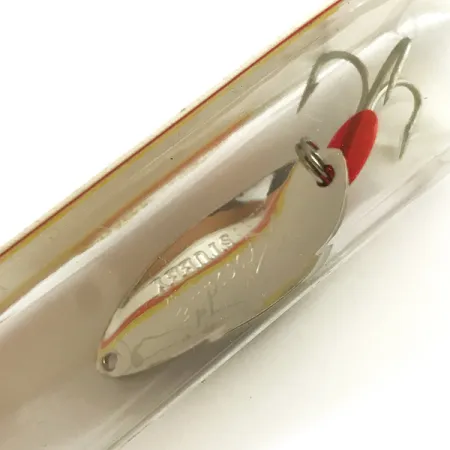 Luhr Jensen Krocodile Stubby Cuillère, Nickel martelé, 18g, #6221