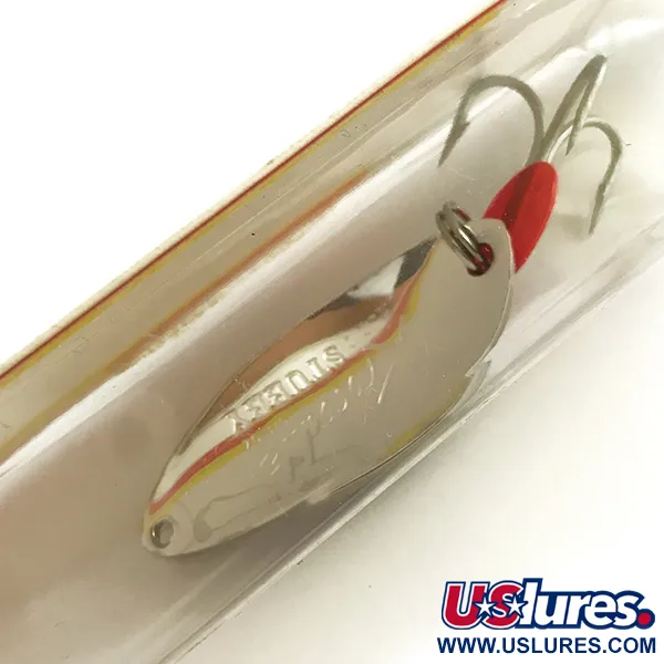 Luhr Jensen Krocodile Stubby Cuillère, Nickel martelé, 18g, #6221