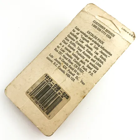 Cuillère Luhr Jensen Krocodile Stubby, Nickel martelé/UV rouge, 18g, #6222