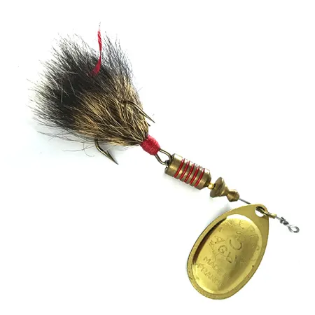 Mepps Aglia 3 Dressed - squirrel tail Cuiller, Or, 7.3g, #6227