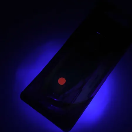 Luhr Jensen Les Davis Hotrod Cuillère, Nickel/Red Dot UV, 14g, #6229