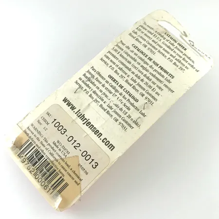 Luhr Jensen Krocodile Die #4 Cuillère, Nickel, 14g, Distance, #6230