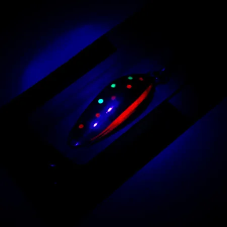 Luhr Jensen Krocodile Stubby Cuillère, Trout UV Glow, 11.3g, #6231