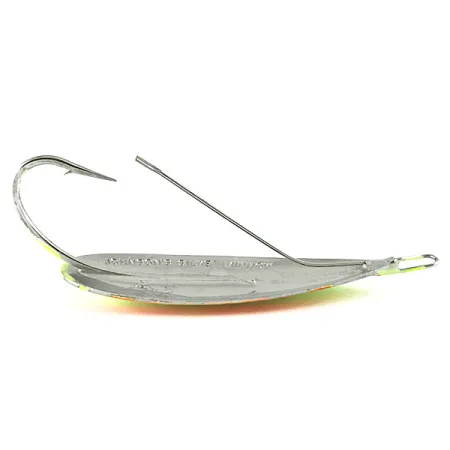 Johnson Silver Minnow UV Cuillère, Orange/Vert/Jaune, 21g, UV, #6237