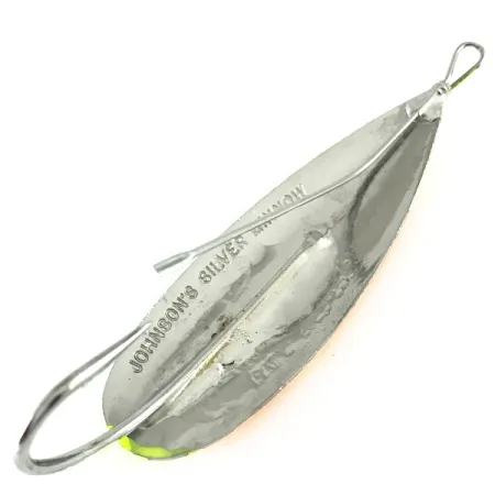 Johnson Silver Minnow UV Cuillère, Orange/Vert/Jaune, 21g, UV, #6237