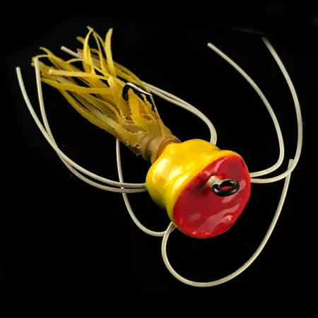 Fred Arbogast Hula Popper Popper, Frog, 1,6g, Jupe Caoutchouc, #6241