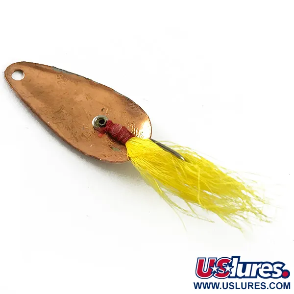 Weedless Weber Cuillère, Cuivre Martelé, 1,6g, Anti-herbe, #6242