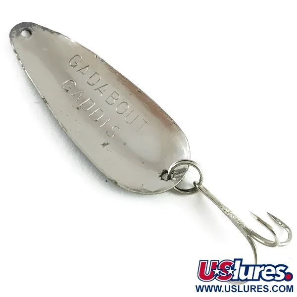 Gadabout Gaddis Cuillère, Frog / Nickel, 9g, Classique, #6246