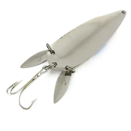 Marathon (with sonic blades) Cuillère, Nickel/Rouge/Bleu, 17g, #6249