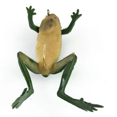 Delong Frog Leurre souple, Vert, 5g, Hameçon simple, #6251