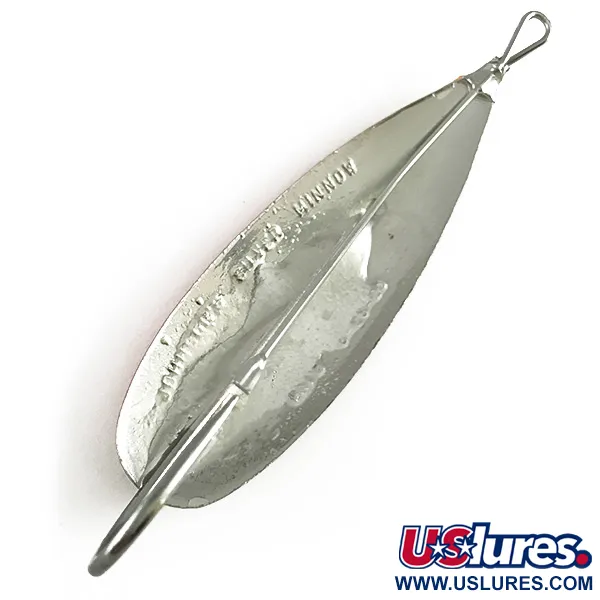 Johnson Silver Minnow Cuillère Anti-Herbe, Vert/Nickel/UV, 21g, #6259