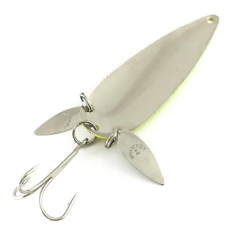 Marathon (with sonic blades) Cuillère, Jaune/Nickel, 17g, UV, #6260