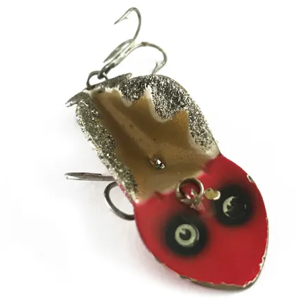 Buck Perry Spoonplug Cuillère, Rouge/Or/Argent, 10g, #6263