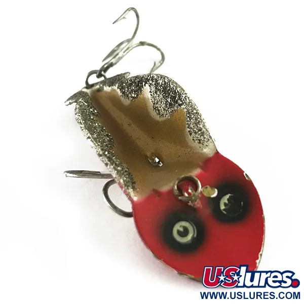 Buck Perry Spoonplug Cuillère, Rouge/Or/Argent, 10g, #6263