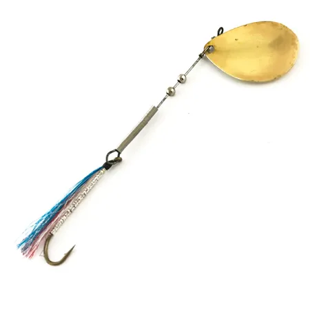 Worth 4 Cuillère, Laiton, 3.5g, Hameçon simple tinsel, #6285