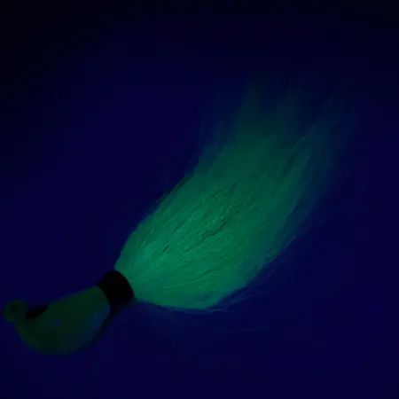 Northland Sting'r Bucktail Jig UV, Jaune / Rouge, 14g, UV, #6289