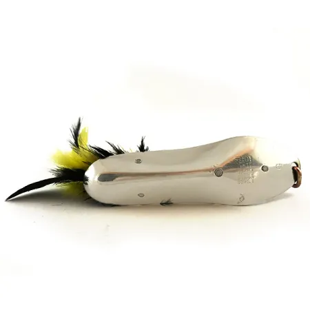 Pflueger Chum Cuillère, Nickel/Noir/Jaune, 28g, Anti-herbe, #6293