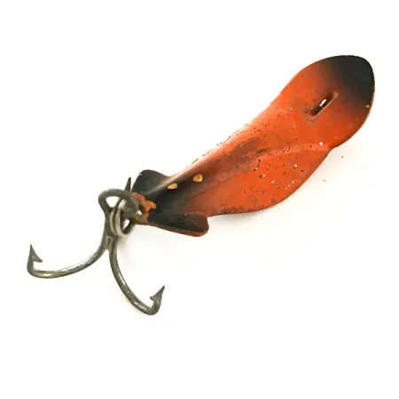 Buck Perry Spoonplug Cuillère, Orange / Black, 5g, USA-Made, #6301