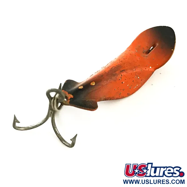 Buck Perry Spoonplug Cuillère, Orange / Black, 5g, USA-Made, #6301