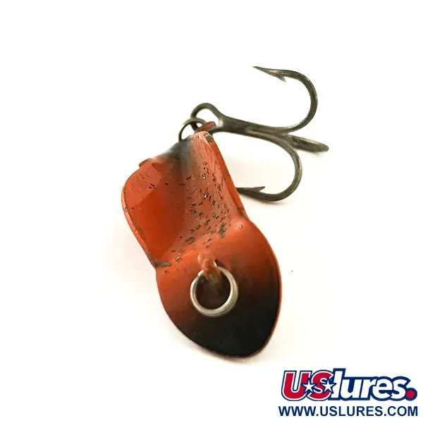 Buck Perry Spoonplug Cuillère, Orange / Black, 5g, USA-Made, #6301