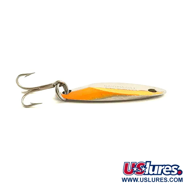 Acme Kastmaster Cuillère, Nickel / Orange, 2,5g, Vintage, #6314