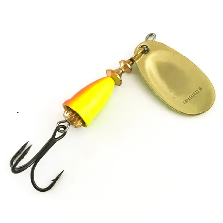 Blue Fox Super Vibrax 2 UV Cuiller, Jaune Fluo, 6g, UV, #6339