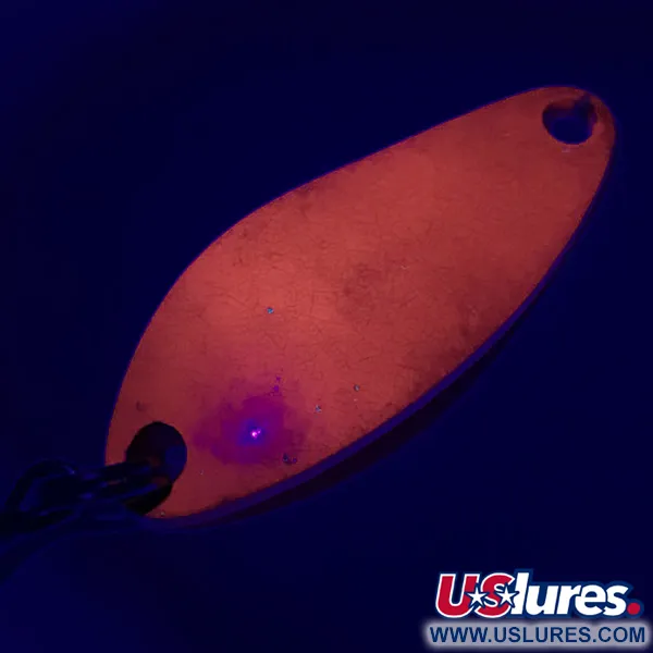 Luhr Jensen Krocodile Stubby UV Cuillère, Red UV Glow, 7g, UV-Glow, #6350