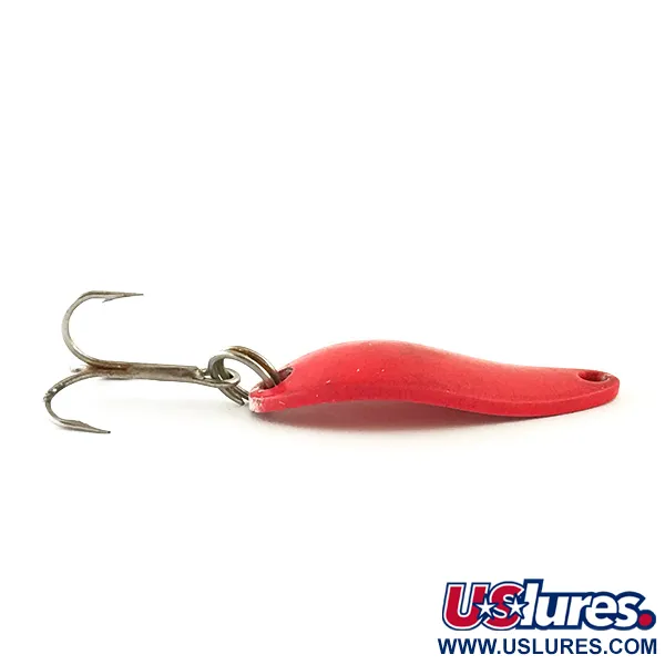 Luhr Jensen Krocodile Stubby UV Cuillère, Red UV Glow, 7g, UV-Glow, #6350