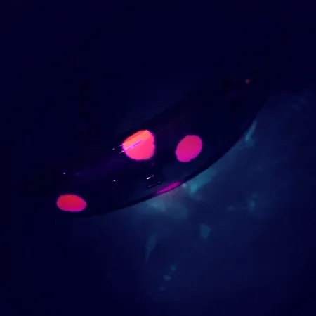 Yakima Bait FlatFish F4 UV Leurre, Argent / Rouge, 1.7g, UV, #6360