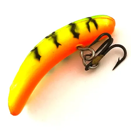 Yakima Bait FlatFish F4 UV Leurre Traîne, Fire Tiger, 1,4g, UV, #6751