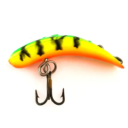 Yakima Bait FlatFish F4 UV Leurre Traîne, Fire Tiger, 1,4g, UV, #6751