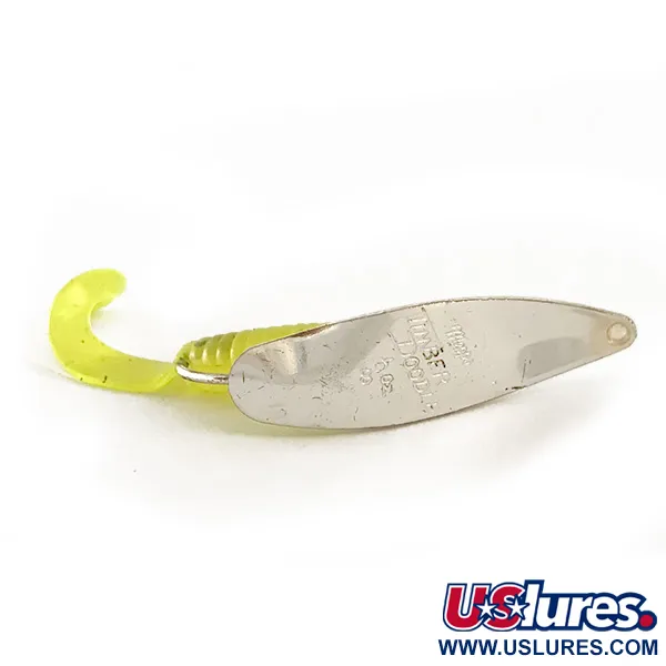 Mepps Timber Doodle 00 Cuillère, Argent, 4g, Anti-herbe, #6364