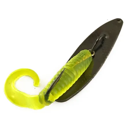 Mepps Timber Doodle 00 Cuillère Anti-herbe, Noir, 4g, Trailer UV, #6365