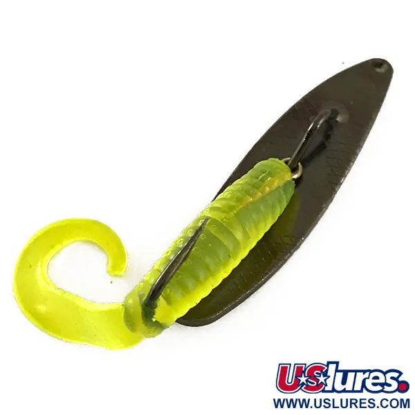 Mepps Timber Doodle 00 Cuillère Anti-herbe, Noir, 4g, Trailer UV, #6365