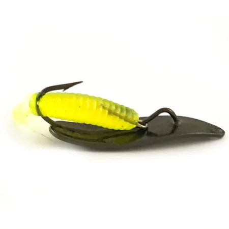 Mepps Timber Doodle 00 Cuillère Anti-herbe, Noir, 4g, Trailer UV, #6365