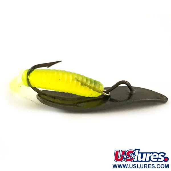 Mepps Timber Doodle 00 Cuillère Anti-herbe, Noir, 4g, Trailer UV, #6365