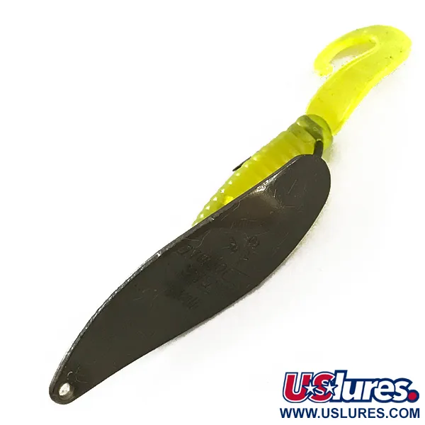 Mepps Timber Doodle 00 Cuillère Anti-herbe, Noir, 4g, Trailer UV, #6365