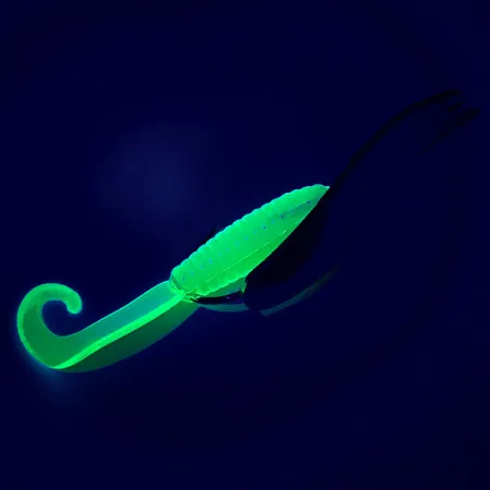 Mepps Timber Doodle 00 Cuillère Anti-herbe, Noir, 4g, Trailer UV, #6365